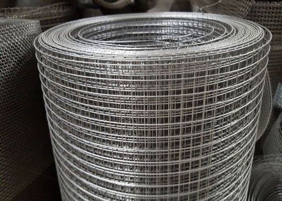 1/4x1/4 İnç 1/2x1/2 İnç 2x2 İnç Galvanizli Kaynaklı Hasır Rulolar 4.0mm