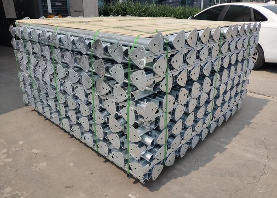 Şeftali Tipi Post ile Korozyon Direnci Sıcak Daldırma Galvanizli Kavisli Metal Çit