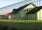 Ev Açık Dekoratif Metal 3d Bükme Kavisli Çit Paneli Kaynaklı Sert Tel V Hasır Bahçe Çiti