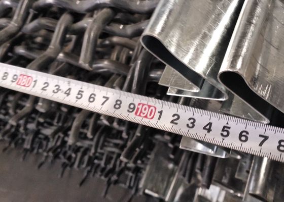 Yüksek Karbonlu Çelik Kıvrımlı Dokuma Hasır Titreşimli