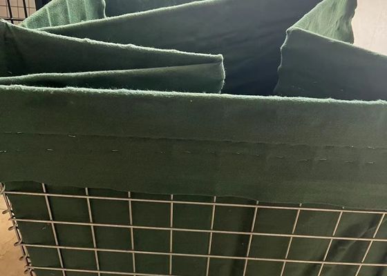 Kum İstinat Duvarı Savunma Bariyeri Çit Güvenliği