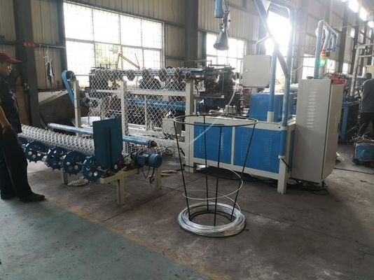 Çift Tel Otomatik Elmas Açı Makinesi Zincir Bağlı Çit için