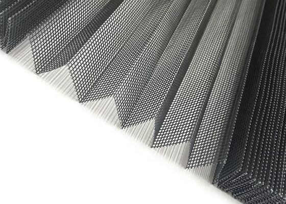 Geri Çekilebilir Pencere Kapıları İçin 10m X 3m Pileli Geri Çekilebilir Sineklikler