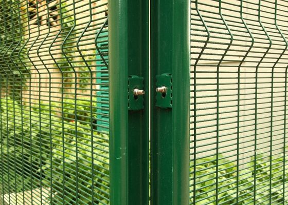 Pvc Kaplı Galvanizli Taşınabilir Güvenlik 358 Çit Paneli Özel 6 Ölçer Kaynaklı