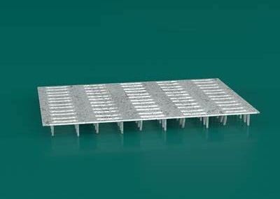 50mm Genişlik Anti Split Plate Düzgen Tek taraflı Dikenli Metal Tırnak Plate