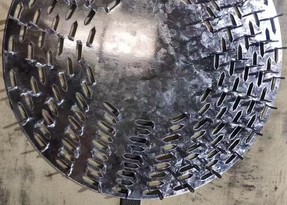 7 "diametrelik Anti Split Plate Yuvarlak Galvanize