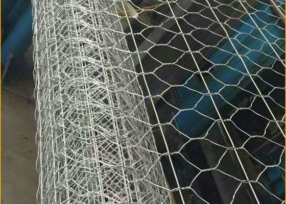 Galvanizli 4mm 50 X 100 Mm Kaynaklı Gabion Kutusu 2x1x1m