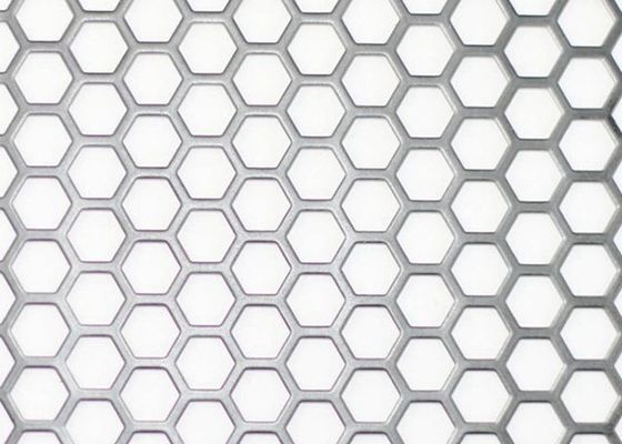 Altıgen Delikli Sac Delikli Metal Hasır Paslanmaz Çelik