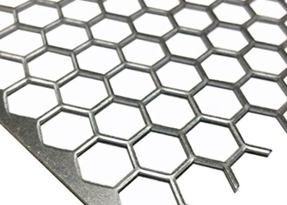 Altıgen Delikli Sac Delikli Metal Hasır Paslanmaz Çelik