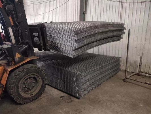 3.4mm Wire*15cm Mesh *1.22*2.44 Kanada için Siyah Kaynaklı Tel Mesh Panel
