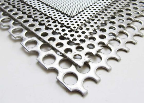 Fabrika Karbon Çelik Yuvarlak Delik Perforasyonlu Metal Ekran Ağı