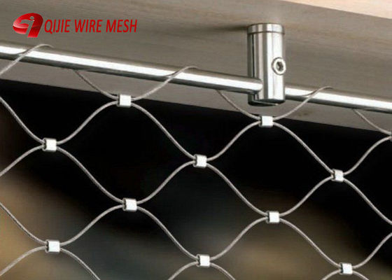SS316 Ferrule Elmas Esnek Inox Paslanmaz Çelik Tel Kablo Ağı İpi Ağı