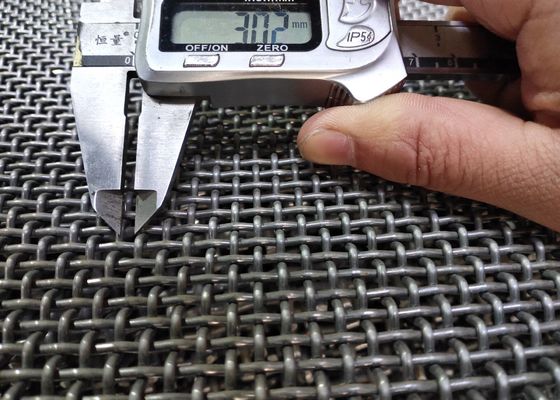 Kıvrımlı Tel 65mm Kum Örgü Titreşimli Elek 1.5m X 1.95m