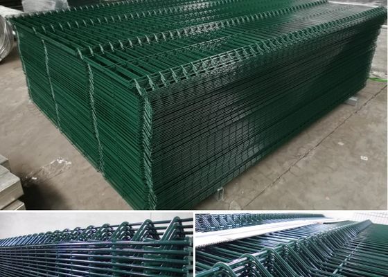 Pvc Kaplı Panel Bahçe İçin Eğimli Çelik Çit Şeftali Direği