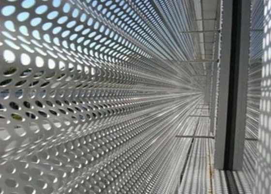 Paslanmaz Çelik Perforasyonlu Yaprak Dökme Metal Yaprak Ekran Ağı Dekoratif için