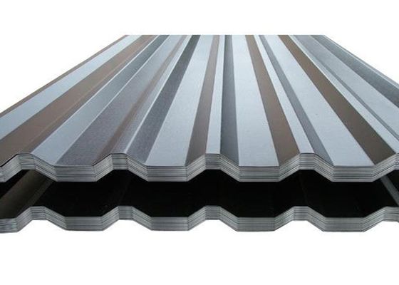 Metal Siding 20 Gauge 600mm Oluklu Çelik Çatı Kaplama Levhaları