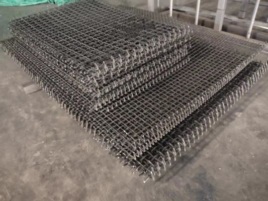 65mn Steel Vibrating Screen Crimped Wire Mesh üreticileri