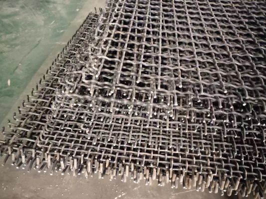 65mn Steel Vibrating Screen Crimped Wire Mesh üreticileri