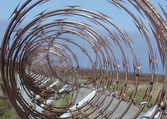 Ss430 Paslanmaz Çelik Concertina Telaş Tel Çit