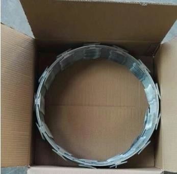 Cbt-65 Paslanmaz Çelik Galvanizli Çelik PVC Kaplı Güvenlik Tıraş Tel Ağı