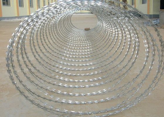 Sıcak Dip Galvanize Yüksek Güvenlik Cbt-65 Telaş Dikenli Tel Concertina Tel Tel Tel Tel Çit için