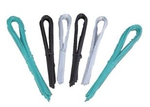 3.0mm Pvc Elektro Galvanizli Tel U Tipi Kesik Kravat