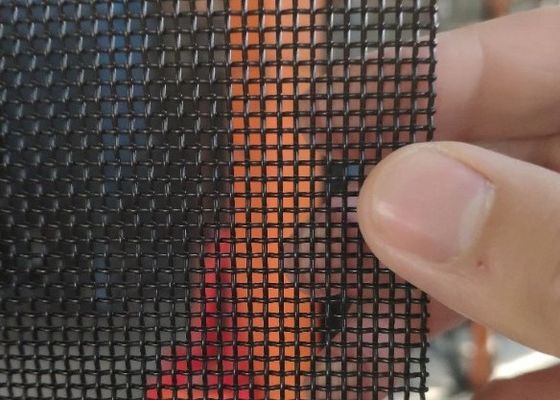 OEM 316 Paslanmaz Çelik Sineklik Mesh Siyah Kaplamalı