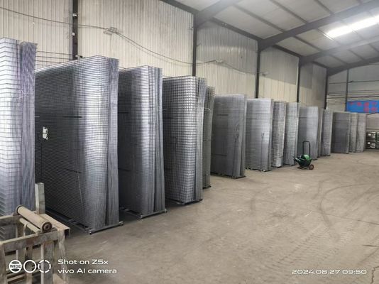 5mm Tel Sıcak Daldırma Galvanizli Kaynaklı Hasır Paneller Ağır Tip