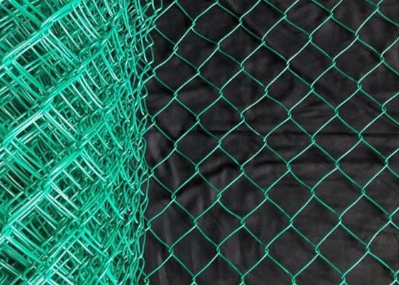 7 Ft PVC Kaplı Sıcak Daldırma Galvanizli Zincir Bağlantı Çit Kumaş Konut