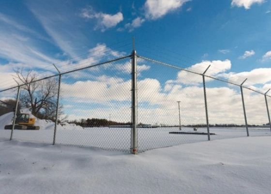 2.5mm-3.0mm Sıcak DIP Galvanizli Zincir Bağ Çit 9 Ölçüm