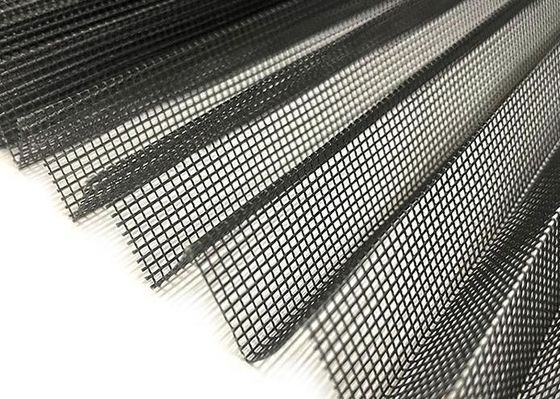 Siyah Renkli Pileli Sivrisinek Ekranı 18x16 Mesh 2.4m Genişlik X 10m Uzunluk