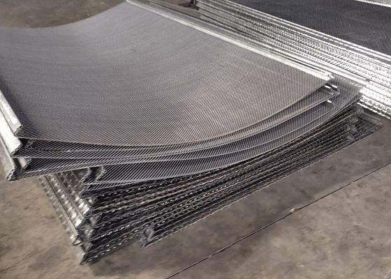 Yüksek Tensili 65mn Çimento titreşimli Metal Dikiş titreşimli ekran örgü