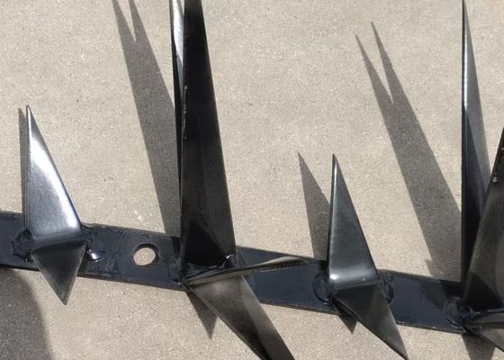 Anti tırmanış Çit Güvenlik Duvar Çubukları Tek Tırnak Türü Galvanize / Toz Kaplı Yüzey Tedavisi