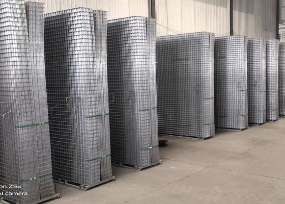 İnşaat ISO 2.2m Galvanizli Çelik Hasır Levhalar