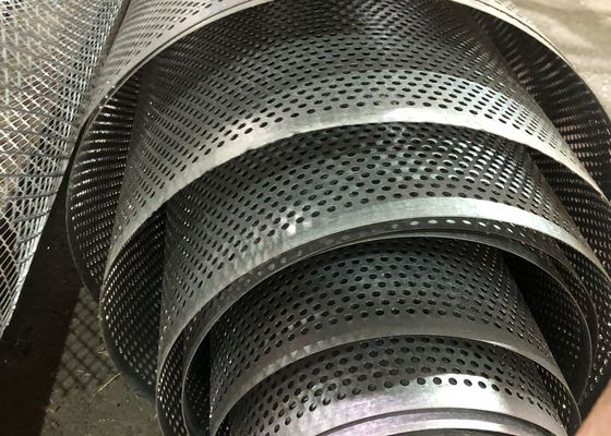Yuvarlak / Kare / Elmas Genişletilmiş Delikli Metal Hasır, Delik Açma Delikli Delikli
