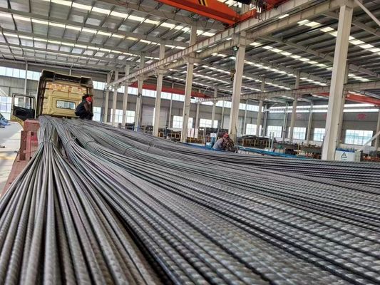 Tel 10.5 2350mm Uzunluk EN 10138-2 R1 En iyi güç ve dayanıklılık için iplik ile profilli
