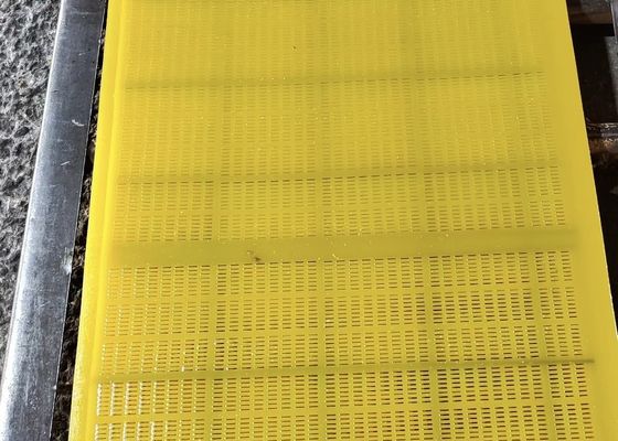 Davul temizleyici değirmen Polyurethane Kauçuk Davul Ekran Panelleri PU Urethane Davul Ekranları