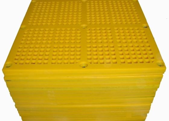 30mm Thickness Polyurethane Modular Screen Panels 305*305 In Hexagonal Shape