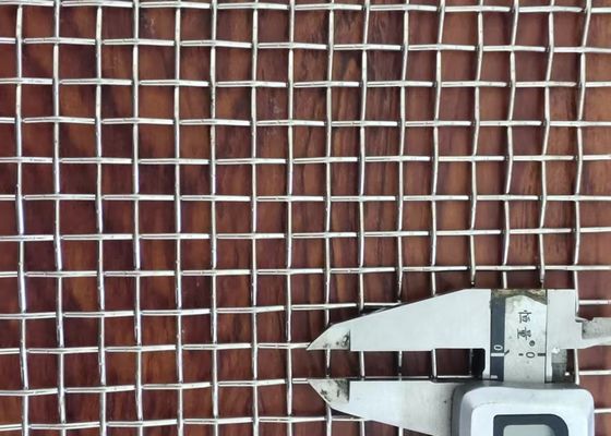 304 Kabuklu Paslanmaz Çelik Telli Madencilik için Titreşimli Salıncak Ekran Mesh