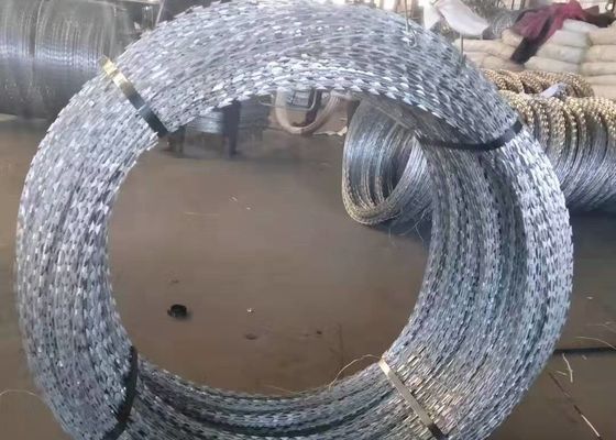 600 mm HDG BTO-16 5 Klem 100 Loops Anti tırmanma Sınırı Konteyner Tırnak Tel Kullanarak