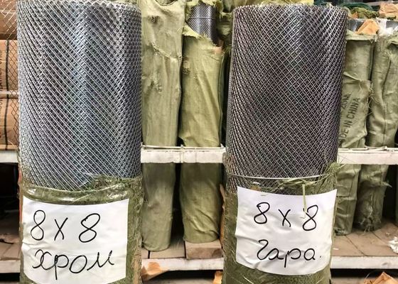 Delik Toz Boyalı Genişletilmiş Metal Hasır Elmas Hasır Şekli