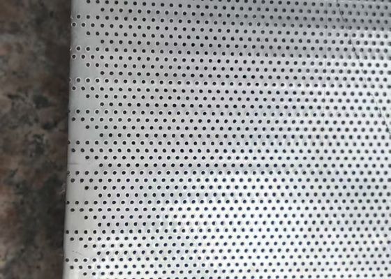 Paslanmaz Çelik Mikron Delikli Perforasyonlu Mesh Yapraklı Metal