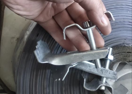 30X5mm Serfeli Çelik Izgara Katlanabilir Kamp Ateşi ızgara Ağır Görevli Paslanmaz / Bar için galvanizli