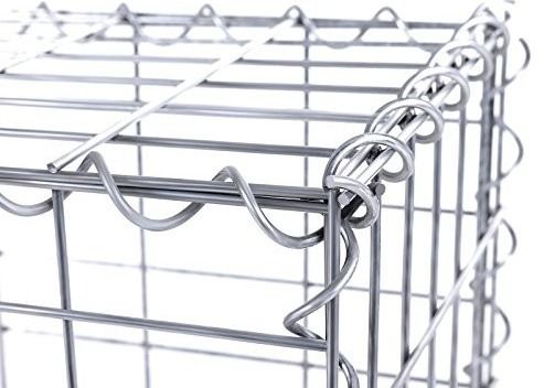 Sıcak Daldırma Galvanizli Taş Kafes Kaynaklı Gabion Kutusu 4mm Tel Kalınlığı