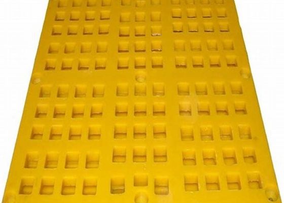 30mm Thickness Polyurethane Modular Screen Panels 305*305 In Hexagonal Shape