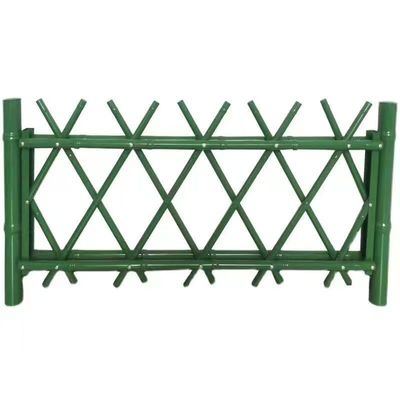 Paslanmaz Çelik Koruma Çim Koruma PVC Plastik Taklit Bambu Park Bahçe Çit