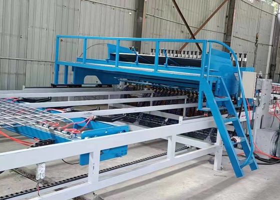 2500mm Kaynaklı İnşaat Ağı Çapraz Tel Uzayı 50-200mm Tel Ağı Kaynak Makineleri