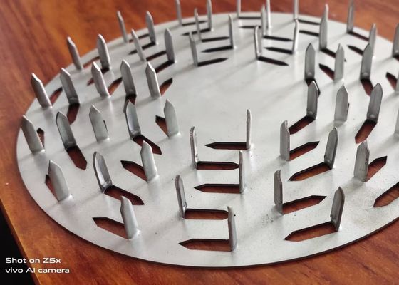 4" 5" 6" Galvanize Anti Split Plate Hardwood direği ve kütüklerde yarık önlemek için