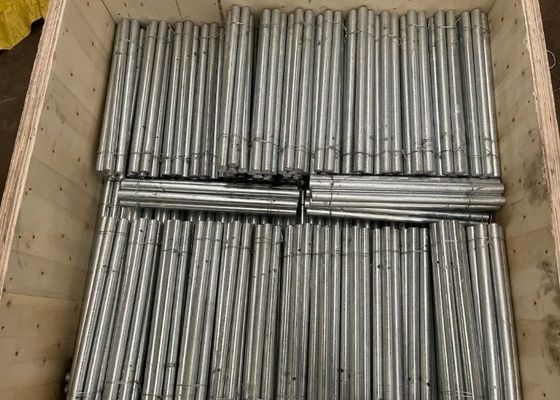 Çeşitli Uygulamalar İçin Uygun Fiyatlı 500mm Uzunluklu Q345B HDG Dowel Çelik Sütunları