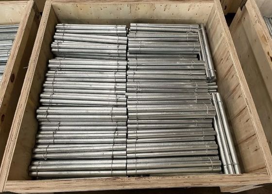 Çeşitli Uygulamalar İçin Uygun Fiyatlı 500mm Uzunluklu Q345B HDG Dowel Çelik Sütunları